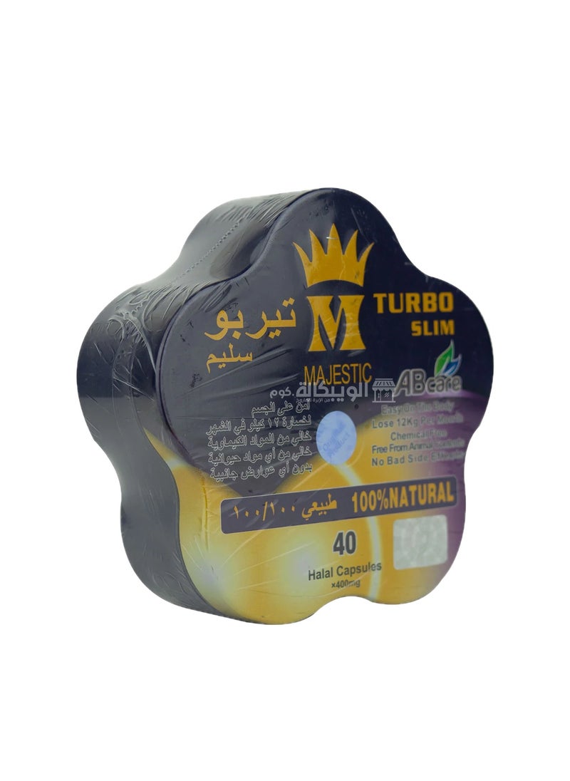 Majestic Turboslim weight loss  40 capsules  - Image 2