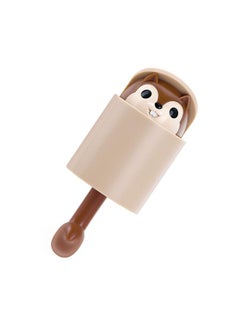 Thoraya Squirrel Shaped Coat Hooks Lovely No Hole Punch Self Adhesive Squirrel Wall Decoration Hook for Key Coffee  - Image 3