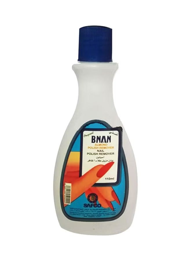Almond Nail Polish Remover Clear