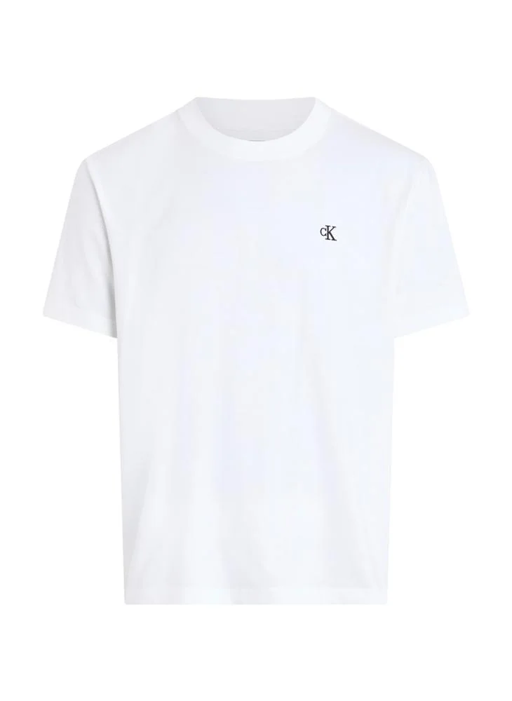 Calvin Klein Jeans Serif Font Graphic T-Shirt