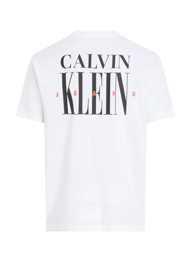 Calvin Klein Jeans Serif Font Graphic T-Shirt