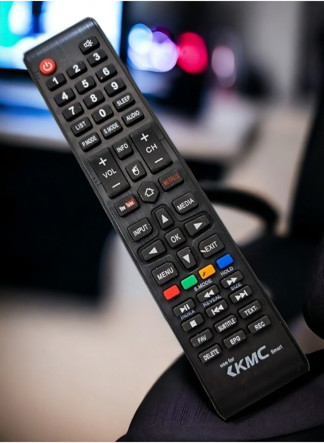 KMC Smart TV LCD LED Remote | Replacement Remote Control For KMC Smart TV LCD LED