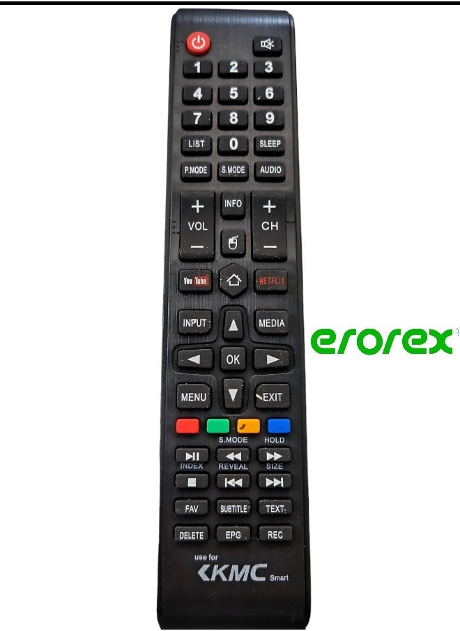 KMC Smart TV LCD LED Remote | Replacement Remote Control For KMC Smart TV LCD LED