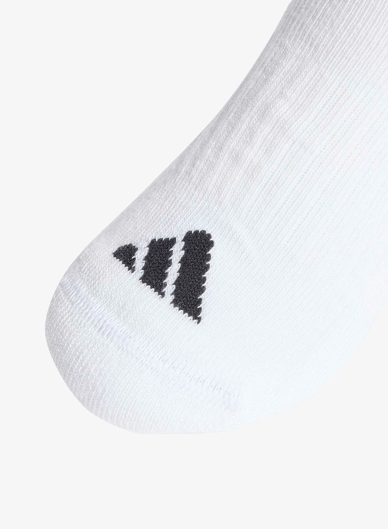 اديداس جوارب أطفال مبطنة بثلاث خطوط عبوة من - Image 3