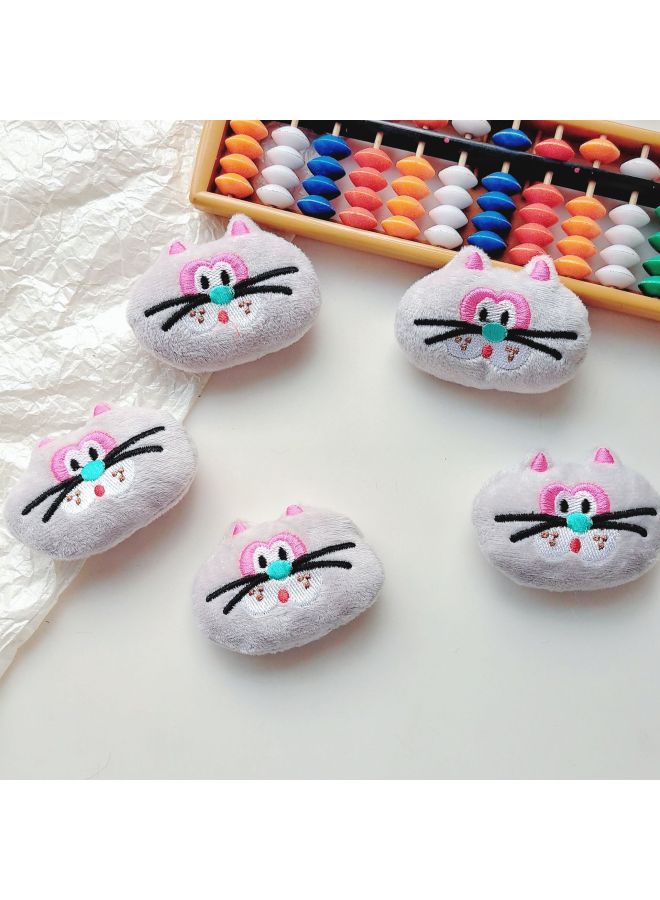 Long Beard Kitten Cartoon Stuffed Animal DIY Accessories Decoration Accessories Cap Clothing Accessories Socks-Color:Long Bearded Kitten - Image 1