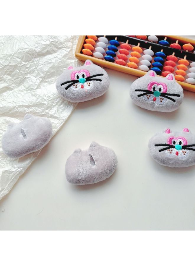 Long Beard Kitten Cartoon Stuffed Animal DIY Accessories Decoration Accessories Cap Clothing Accessories Socks-Color:Long Bearded Kitten - Image 2