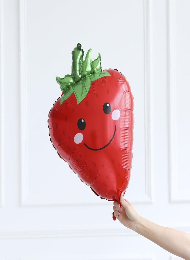 BALONAR Vegetable Fruit Balloon Arch Garland Kit 138PCS Rainbow Balloons Garland with Mixed Strawberry Corn Carrot Orange Broccoli Foil Balloon for Fruit Vegetable Baby Shower 1st Birthday Party Decorations - Image 4