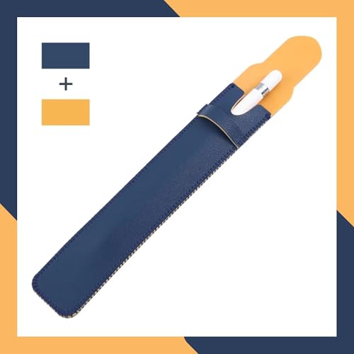 Gowloz Apple Pencil Leather Sleeve Case – Protective Holder Pouch for Apple Pencil 1st & 2nd Generation | Slim Lightweight Stylus Cover for Scratch & Impact Protection (Blue) - Image 3