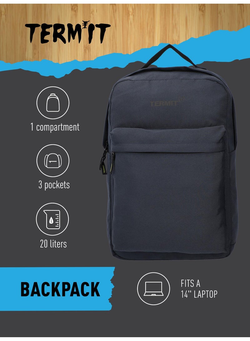 Termit Termit Outdoor Backpack – Functional Backpack with Laptop Compartment, Adjustable Straps & Compact Design for Outdoor Adventures  - Image 3