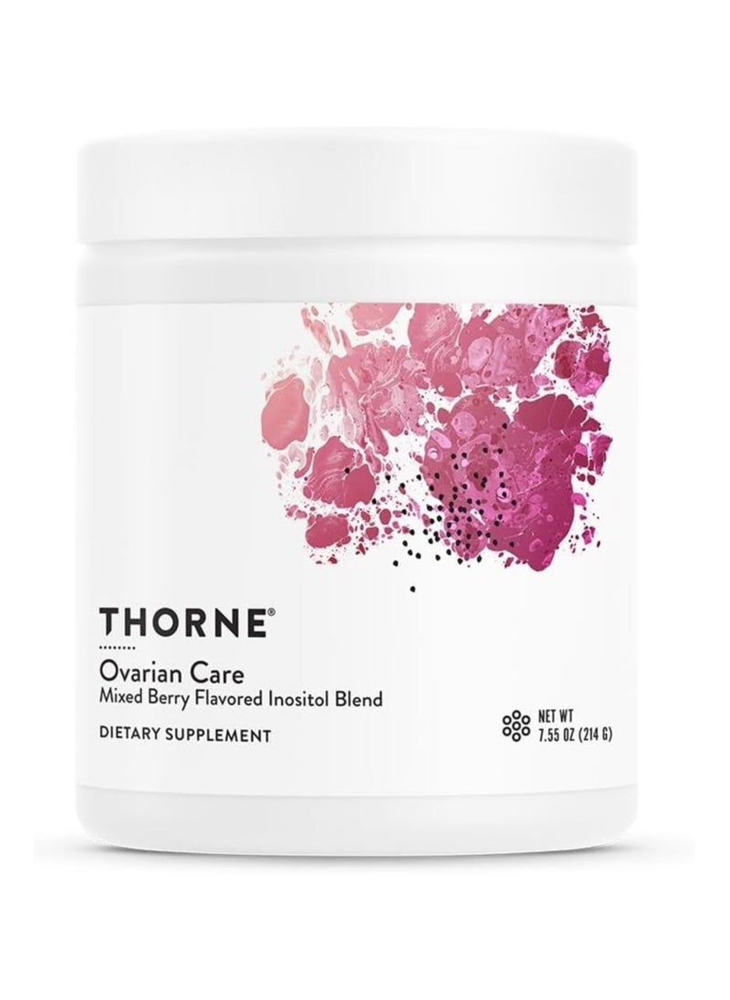 Thorne Ovarian Care Mixed Berry Flavored Inositol Blend Dietary Supplement 214 grams,7.55 OZ  - Image 1