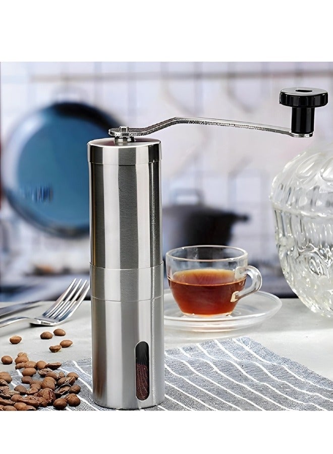 بريمو بلس مطحنة حبوب البن أسود/ فضي - Image 2