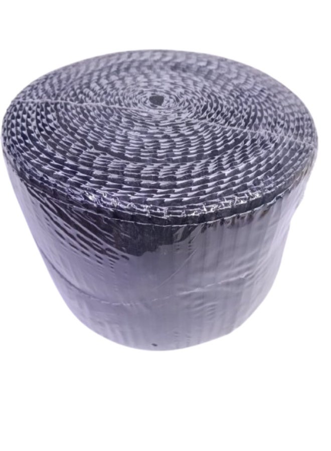 Corrugated Border Roll 57mmX15M - Black
