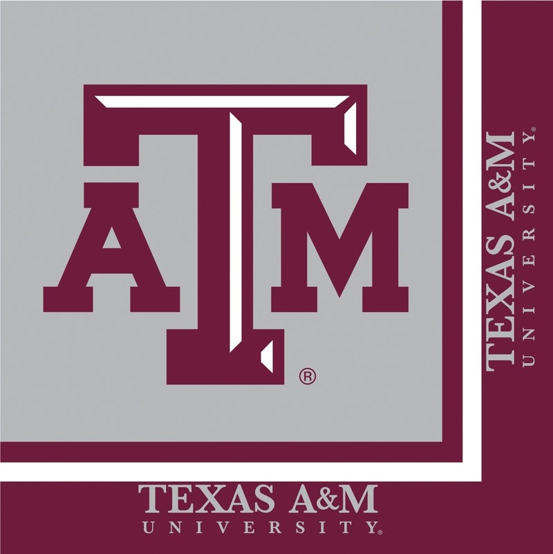 Creative Converting Texas A & M Aggies Luncheon Napkins (20 Count)