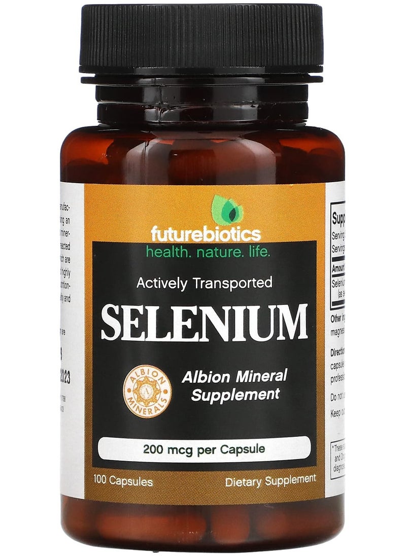 Futurebiotics - Selenium, 200 mcg, 100 Capsules - Image 1