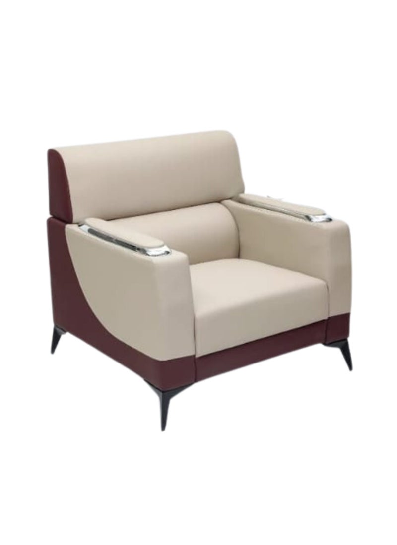 KARNAK - Karnak Luxury Sofa Set For Living Room Home Office, Hotel, Apartment 5 Seater Sofa Set Color Beige - Image 1