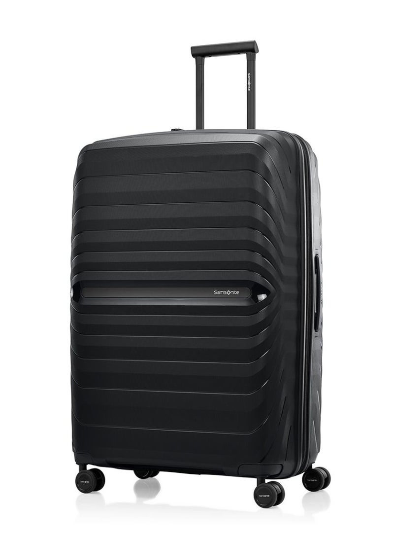 Samsonite Octolite Neo SP 81cm – Black Hard Shell Checked Luggage - Image 1
