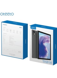 Oteeto TAB 16 tablet/10.1 Inch IPS LCD/Octa Core 2.0GHz/Android 14/4G Connectivity/6000 mah battery/12GB + 512 GB/8 Mp front + 13 Mp rear camera/keyboard/touch pen (Gray)  - Image 4