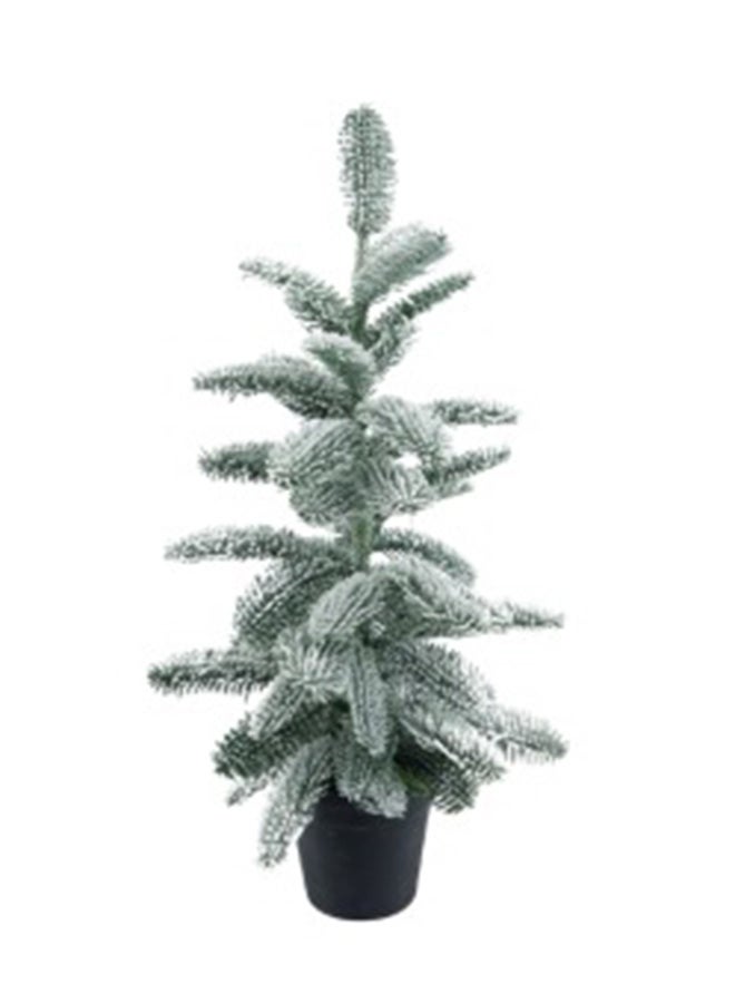 HRT WALL Frosted Christmas tree Real Touch 75cm - white