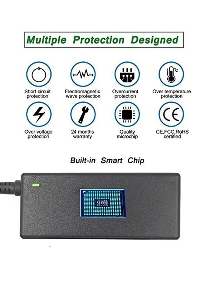 Topleo 90W Univeral Laptop Charger, 15V-20V Power Supply with 10 Connectors, Compatible with 65W 45W AC Adapter for Notebook ACER, ASUS, HP, LENOVO ThinkPad, SAMSUNG, SONY TOSHIBA - Image 4