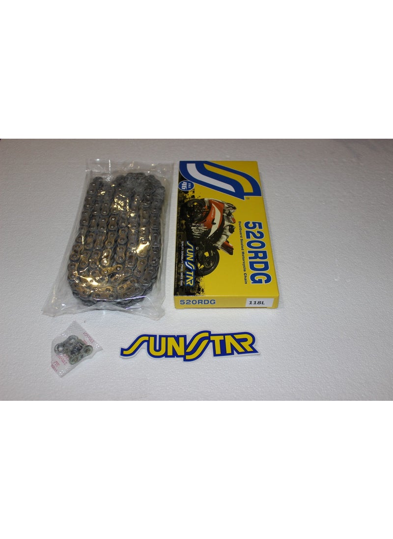 SUNSTAR - 520Rdg Road Dual Guard O-Ring Chain 118 L - Image 1