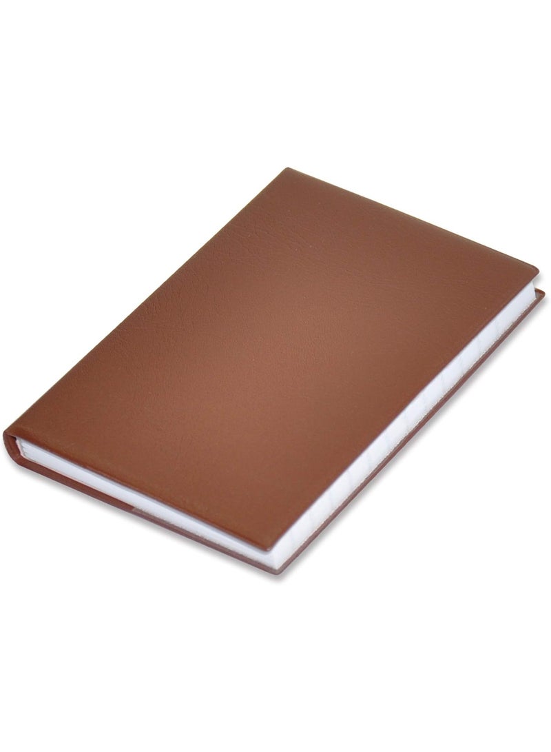 FIS PVC Notebook A7, 2-Quires Brown 5-Piece - FSNBA72QPVCBR  - Image 2