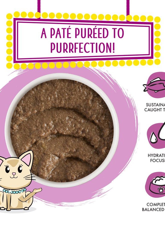 Weruva Classic Cat Paté, Tic Tac Whoa! with Tuna & Salmon, 3oz Can (Pack of 12) - Image 3