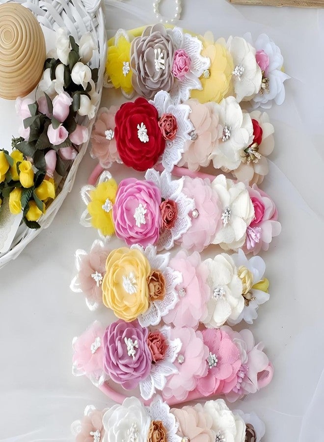 Just Flowers 350 PCS Pearl Double Head Artificial Flower Stamen Pistil | 2mm Mini Pollen for DIY Flower Making, Craft Decoration, Scrapbooking, Wedding & Festive Decor (White) - Image 4