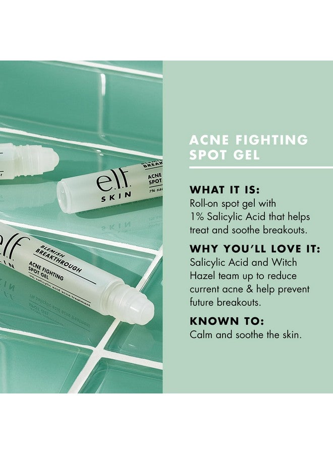 إلف جل إيلف سكين لعلاج حب الشباب، رول أون، لعلاج البقع، مصنوع من حمض الساليسيليك، نباتي وخالٍ من القسوة - Image 3