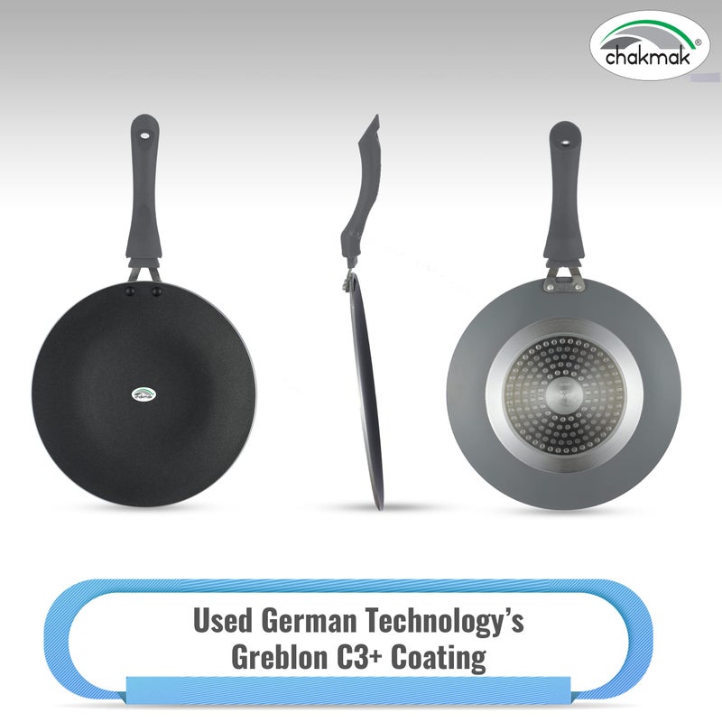 Chakmak Nonstick Roti Tawa (Diameter 28 Cm) 4 Mm Thickness - Image 2