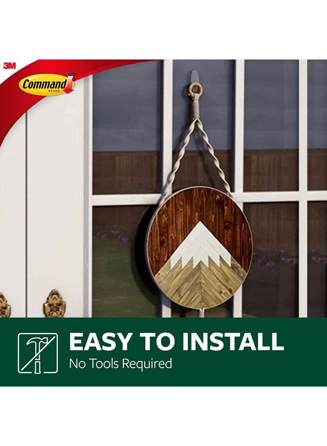 كوماند خطاف نافذة خارجي كبير من Command، شفاف، خطاف واحد، شريطان، تزيين بدون أضرار - Image 5