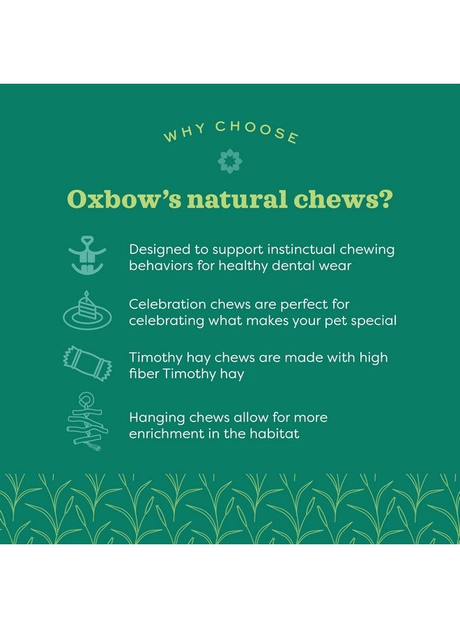 Oxbow Enriched Life Timothy Orange Slice, Playful Chew for Small Animals, Timothy Hay Toy, Chewing Toy for Guinea Pigs, Rabbits, and Other Small Animals, 1 Count - Image 3