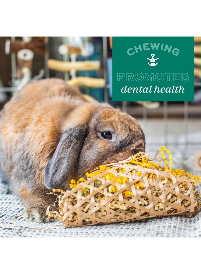 Oxbow Enriched Life Timothy Orange Slice, Playful Chew for Small Animals, Timothy Hay Toy, Chewing Toy for Guinea Pigs, Rabbits, and Other Small Animals, 1 Count - Image 5