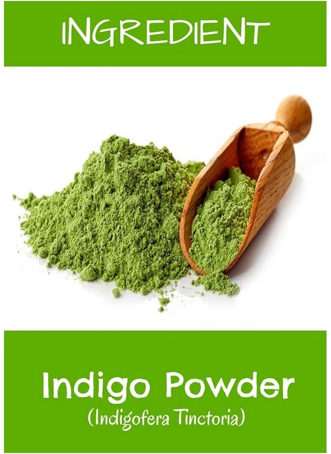 MR Ayurveda - 100% Organic Indigo Powder And Bio Henna Powder ; Natural Hair Care ; No Added Chemicals Combo Pack (200 Grams) - Image 1