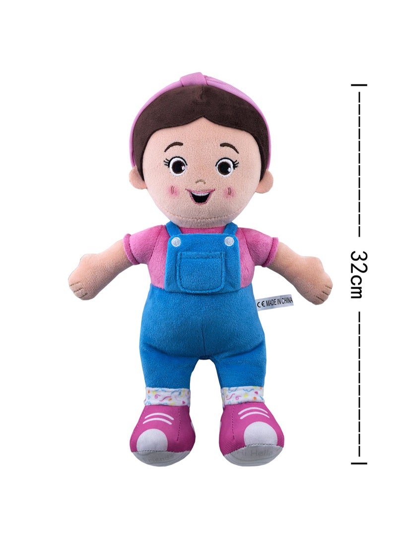 32cm Music Style Girl Doll Plush Toy Ms Rachel Plush Doll Rachel Ms. Doll Doll Boy Girl Birthday Gift  - Image 2
