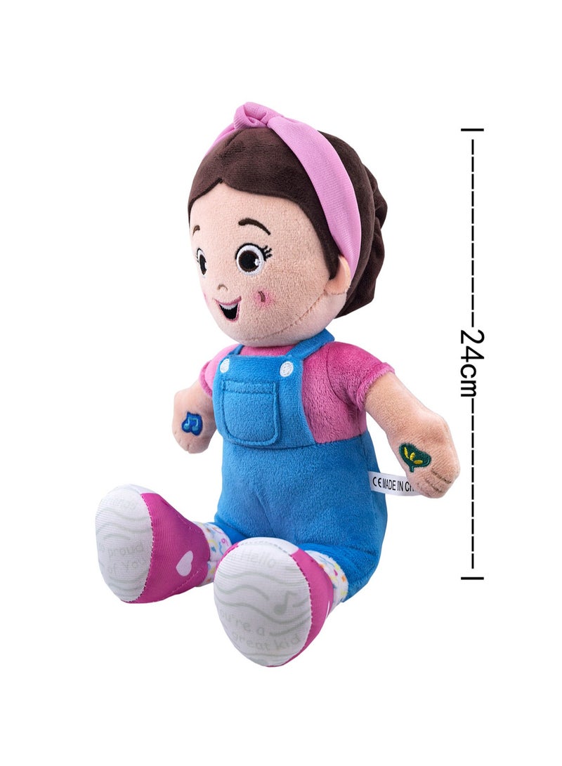 32cm Music Style Girl Doll Plush Toy Ms Rachel Plush Doll Rachel Ms. Doll Doll Boy Girl Birthday Gift  - Image 3