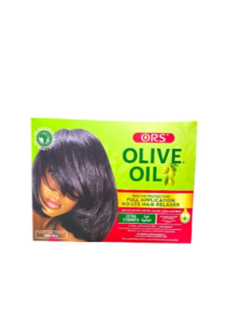 أو آر اس زيت الزيتون مدمج في الحماية، تطبيق كامل، مجموعة أدوات تنعيم الشعر ذات القوة الإضافية - Image 1