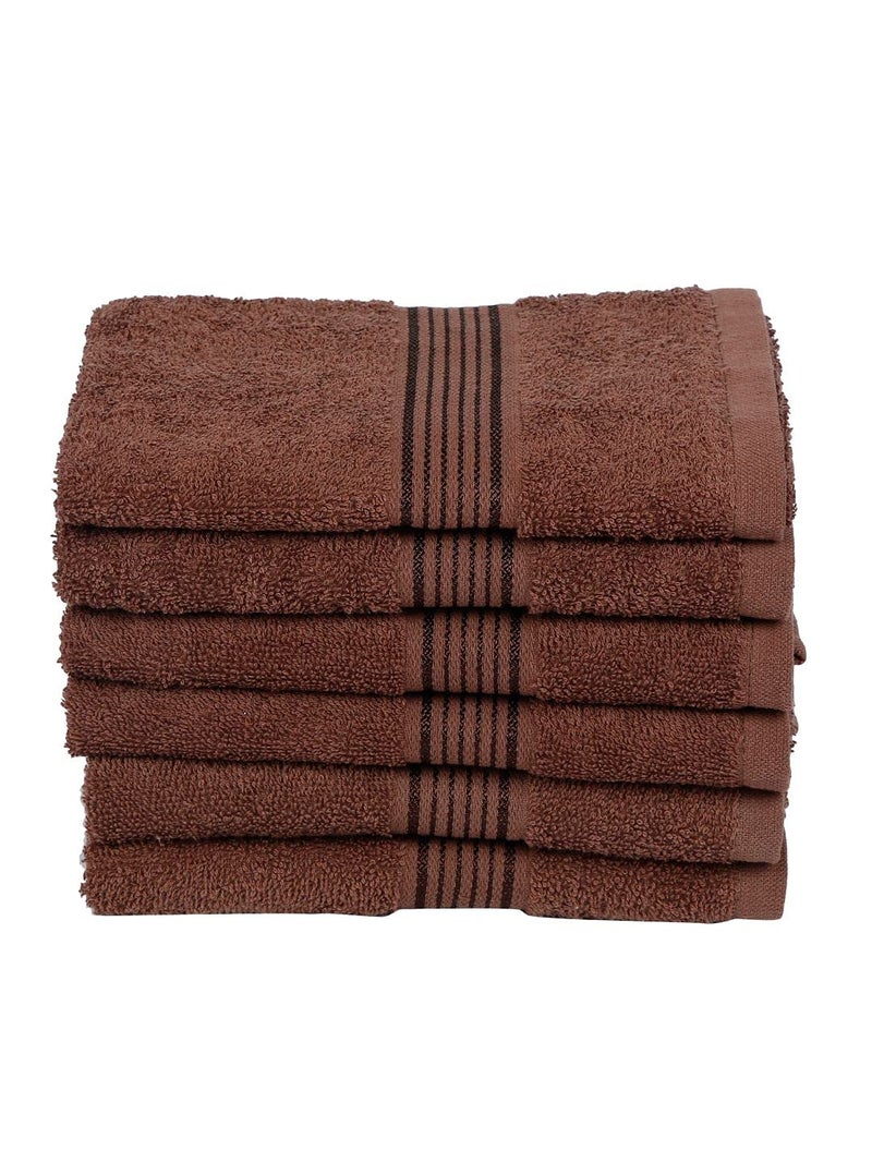 KOPA by Bianca 400 GSM 100% Cotton Soft Terry Towel l 6pc Hand Towel l Hand Towel Cotton l Kitchen Hand Towel l D`Ross l Tortilla - Image 2