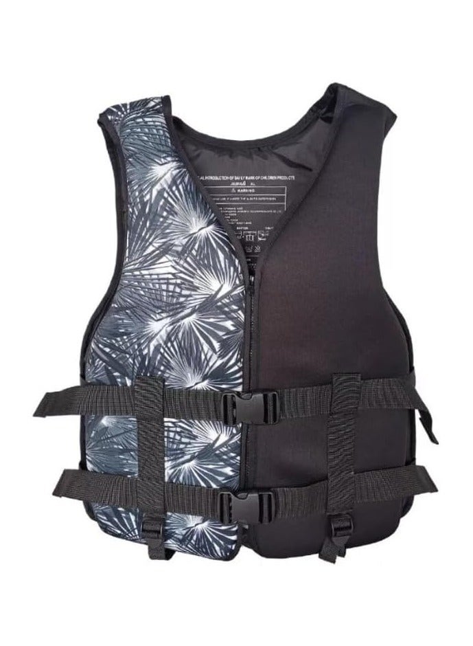 ريبنيو سترة سباحة لون اسود مقاس L - Image 1