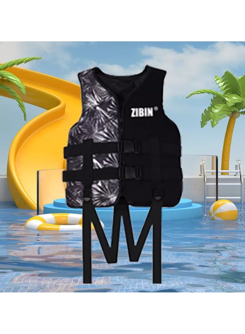 ريبنيو سترة سباحة لون اسود مقاس L - Image 2