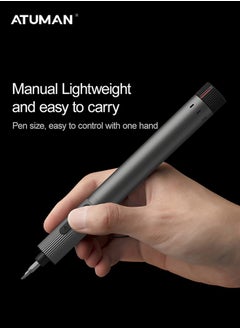 ATuMan ATuMan Mini Precision Electric Screwdriver, All-in-One Magnetic Bits, Max 3 N.m, Magnetic Storage, Repair Tool Set for Phone Camera Laptop Watch, Screw in & Out, Two Speed Options, Rechargeable  - Image 5