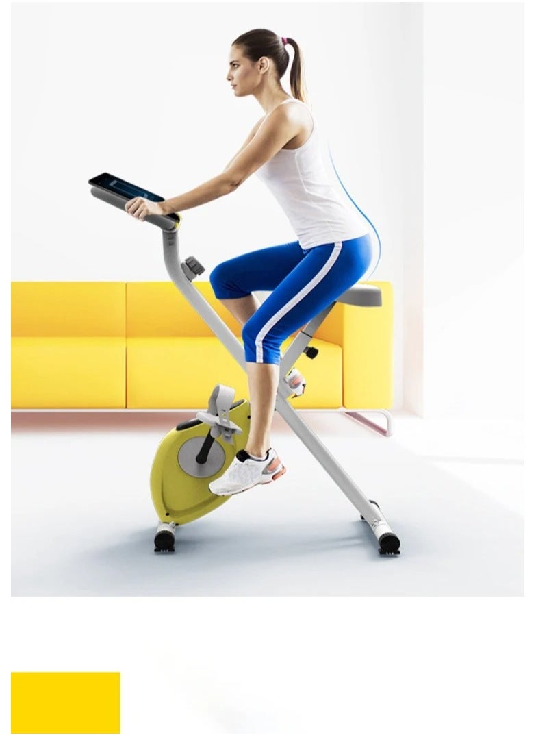 Generic Health & Fitness Indoor Fitness Bicycle – Quiet & Foldable Exercise Bike, Adjustable Resistance & Comfortable Seat – Ideal for Home Cardio & Strength Training  - Image 1