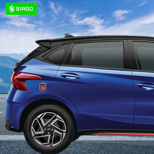 SIAGO SIA314 Premium Mountain Metal Car Sticker - Durable & Stylish Auto Emblem for Vehicles - Customizable Designs - Easy Installation - Weather-Resistant & Long-Lasting - Image 4