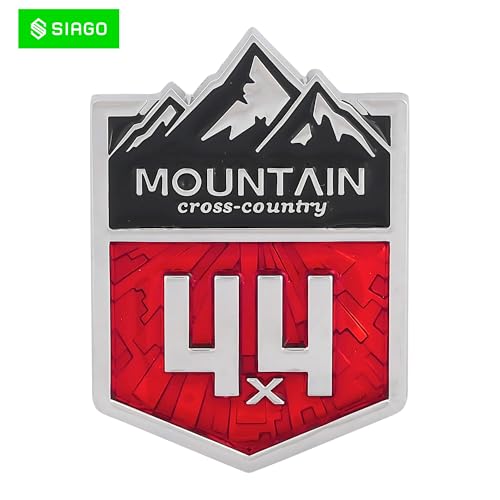SIAGO SIA314 Premium Mountain Metal Car Sticker - Durable & Stylish Auto Emblem for Vehicles - Customizable Designs - Easy Installation - Weather-Resistant & Long-Lasting - Image 2