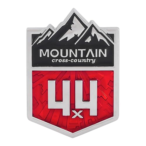 SIAGO SIA314 Premium Mountain Metal Car Sticker - Durable & Stylish Auto Emblem for Vehicles - Customizable Designs - Easy Installation - Weather-Resistant & Long-Lasting - Image 1