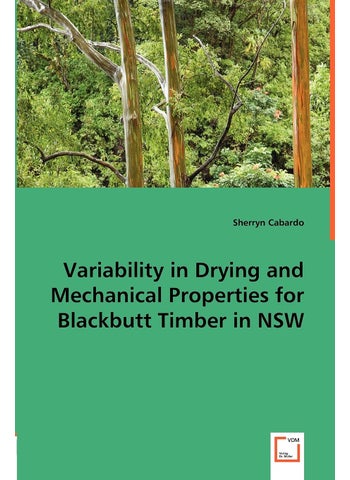 Variability in Drying and Mechanical Properties for Blackbutt Timber in NSW - pzsku/ZC793F3946E15013D9209Z/45/1749123066/0951a74e-32e0-4fa0-9e41-7a3ee98b472f