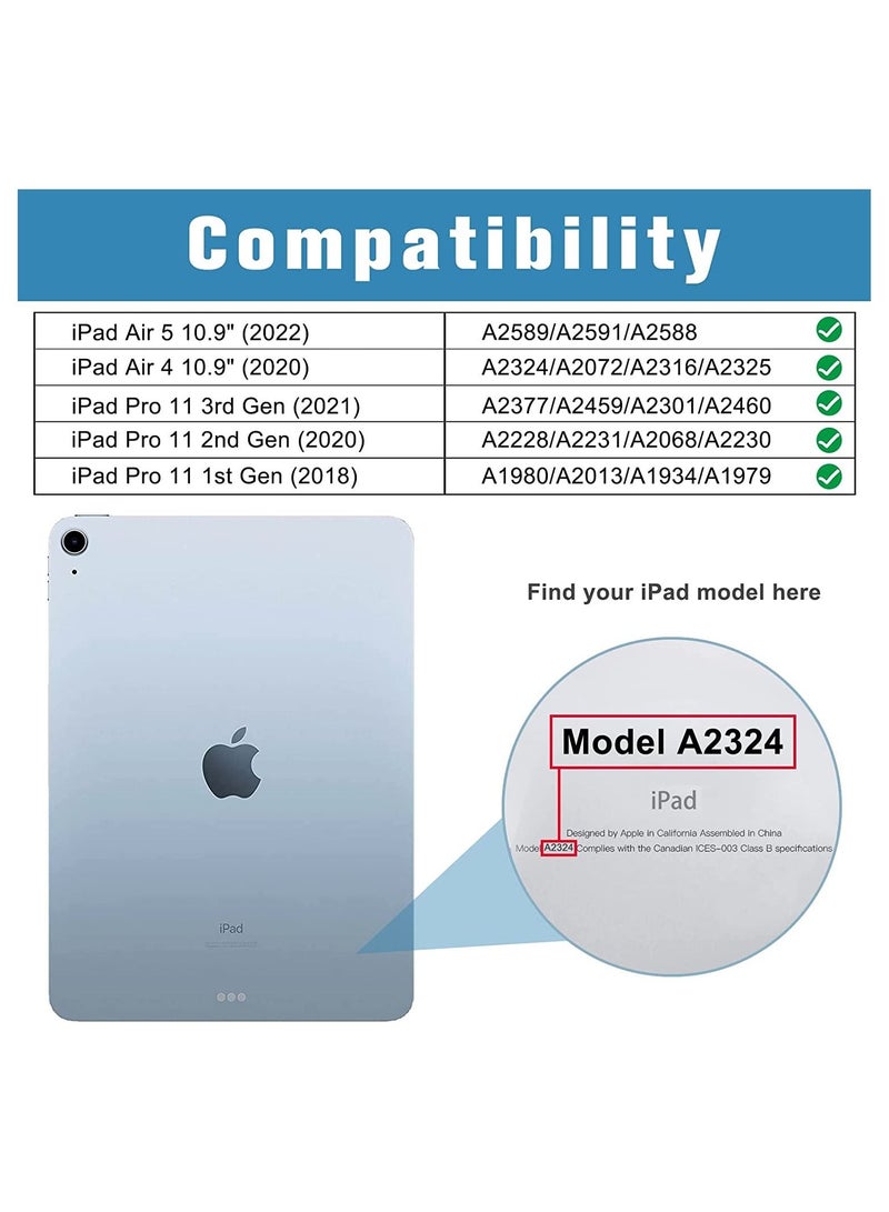 Arabest [2 Pack] ProCase Screen Protector for iPad Air 5/Air 4 10.9/iPad Pro 11 All Model, Tempered Glass Film Guard 5th 2022/Air 4th 2020/iPad 11" - Image 3