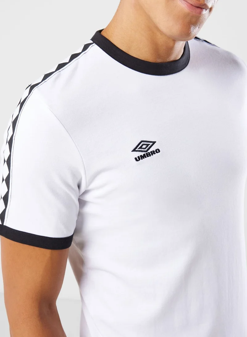 umbro Ringer Taped T-Shirt
