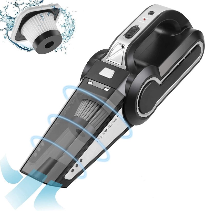 NOJTI Car Vacuum Cleaner - Portable and Corded High Power Vacuum Cleaner for Car Cleaning, Wet and Dry Car Vacuum Cleaner, DC 12V, 120W 5.5 KPA Multipurpose Wet and Dry Cleaner (LY-8801) - Image 3