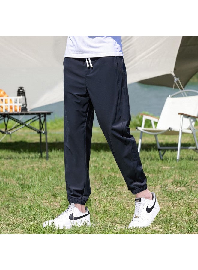 EPTISON 2025 Summer Stretch Casual Pants - Soft, Versatile, Loose-fit Men's Cropped Trousers - Image 3