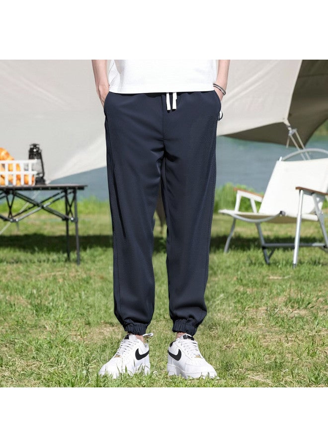 EPTISON 2025 Summer Stretch Casual Pants - Soft, Versatile, Loose-fit Men's Cropped Trousers - Image 4